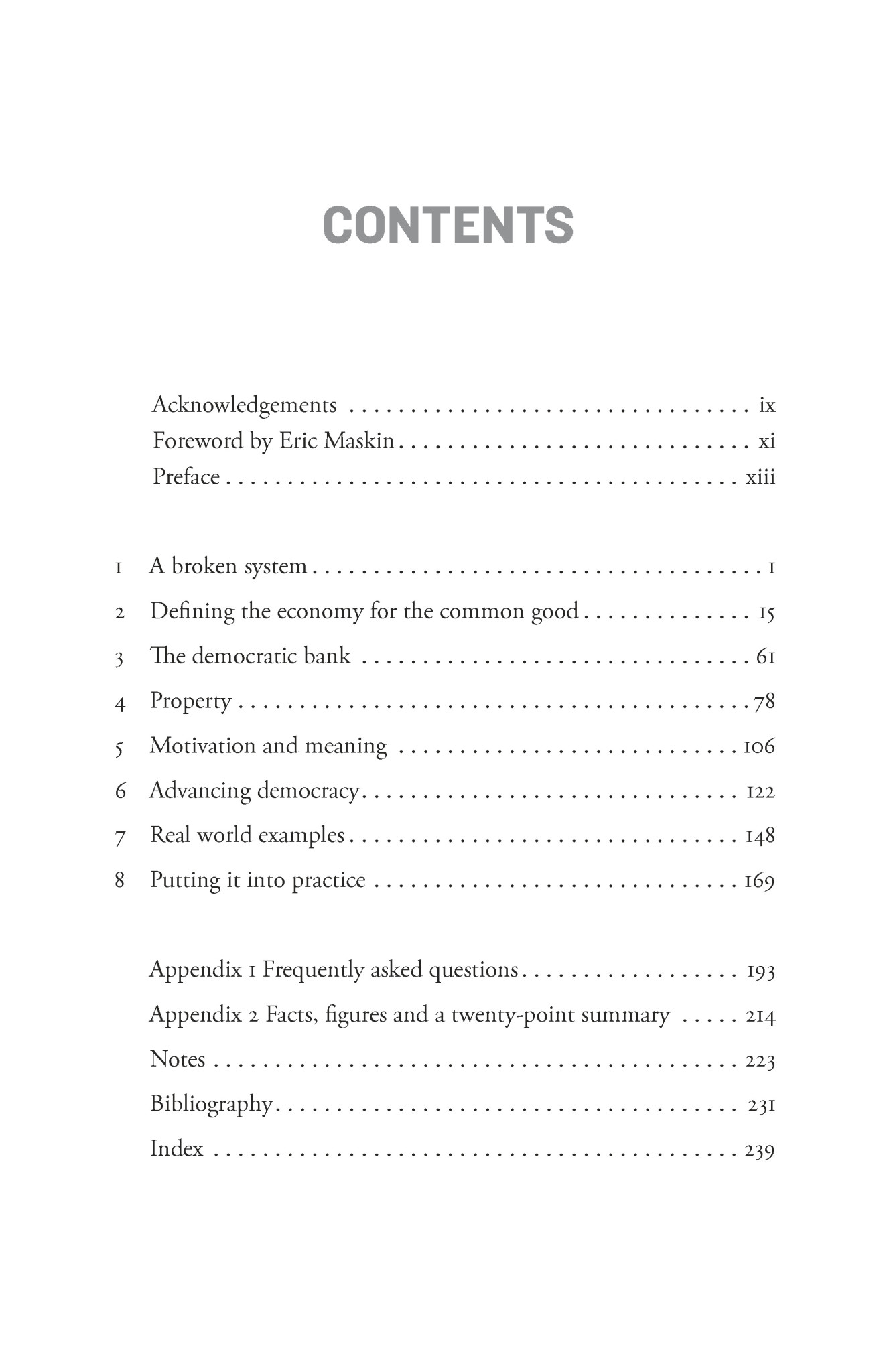 Sample appendix book